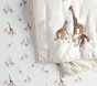 Goldie Giraffe Organic Cotton Crib Fitted Sheet