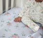 Hill House Home Floral Organic Cotton Crib Fitted Sheet