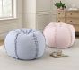 Anywhere Beanbag™, Chambray Blue Ruffle Gingham