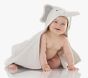 Elephant Baby Plush Hooded Towel