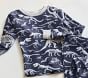 Glow-in-the-Dark Dinosaur Bones Cotton Tight Fit Kid Pajama Set