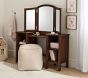 Bean-Filled Vanity Stool