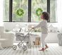 Gray Stars Mini Pram Doll Stroller
