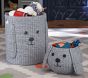 Puppy Shaped Wicker Hamper