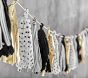 The Emily & Meritt Black & White Tassel Garland