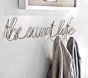 Sweet life Row of Hooks Rack