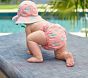 Whale Reversible Hat & Diaper Cover