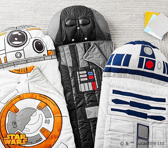 Star Wars™ Shaped Kids Sleeping Bags | Pottery Barn Kids