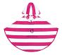 Rugby Stripe Baby Cover Up