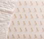 Cheetah Organic Crib Fitted Sheet