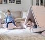 Foamnasium Blocksy + Play Couch, Performance Heathered Basketweave