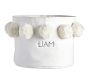 The Emily & Meritt Canvas Pom Pom Storage
