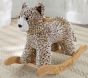 Tan Snow Leopard Rocker