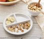 White Baby Cambria Divided Plate &amp; Bowl Set