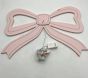 Open Box: Bow Lit Decor (26"W x 18"H) - Pink