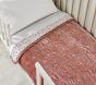 Floral Velvet Baby Quilt