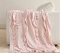 Blush Santa Bows Kid Throw Blanket