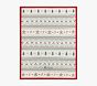 Christmas Fair Isle Knit Baby Blanket