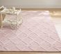LoveShackFancy Wool Viscose Bow Trellis Rug