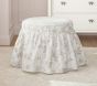 LoveShackFancy Damask Print Ottoman
