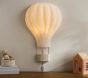 Paper Mache Hot Air Balloon Lit Decor (19"x 30")