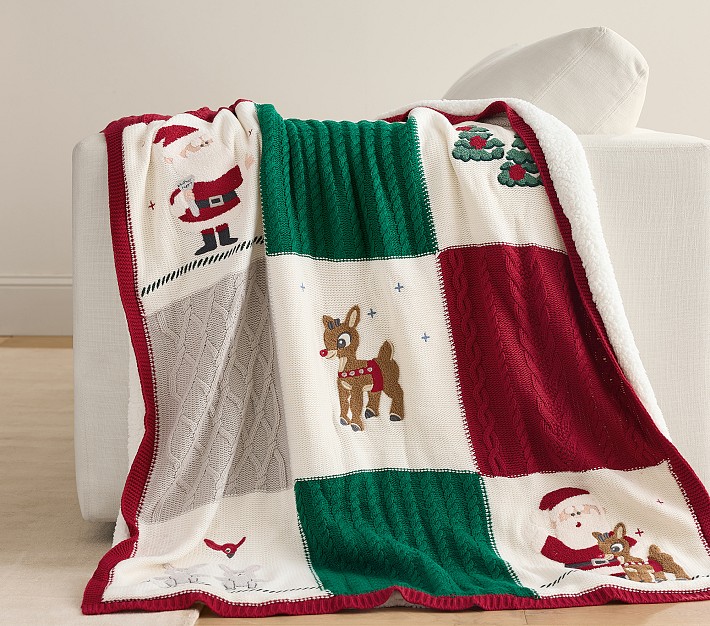Rifle Paper Co. Hanukkah Kid Throw Blanket | Pottery Barn Kids