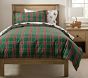 Stewart Plaid Organic Flannel Duvet Cover &amp; Shams