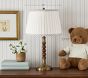 Chris Loves Julia Turned Wood Table Lamp (18")