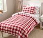 Buffalo Check Organic Cotton Percale Duvet Cover &amp; Shams