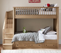 Fillmore Twin-Over-Twin Stair Bunk Bed