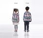 Mackenzie Pink Navy Glow-in-the-Dark Dinos Backpacks
