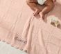 Patchwork Organic Cotton Knit Baby Blanket