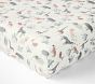 Safari Organic Cotton TENCEL<sup>&trade;</sup> Crib Fitted Sheet