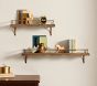 Chris Loves Julia Metal and Wood Shelving (24"- 36")