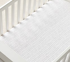 Broken Arrow Organic Cotton Crib Fitted Sheet