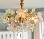 Princess Garden Flower Semi Flush Mount (16")