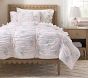 LoveShackFancy Arcadian Ikat Ruched Quilt &amp; Shams