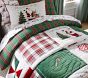 Holly Jolly Santa Quilt &amp; Shams