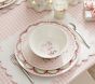 Pink Christmas Melamine Bowl