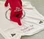 Holly Jolly Santa Heirloom Baby Blanket