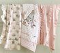 Blush Santa Bows Kid Throw Blanket