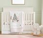 Sherpa Bunny Plush Nursery Rocker