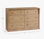Hewitt 6-Drawer Dresser (52w x 20d")