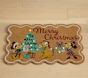 Disney Mickey and Friends Light-Up Christmas Doormat