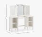 Madeline Light Up Play Vanity (38w x42h")
