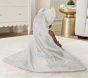 Elephant Luxe Faux Fur Baby Hooded Towel