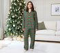 Stewart Plaid Adult Flannel Pajama Set