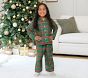 Stewart Plaid Flannel Kid Pajama Set