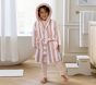 Striped Sherpa Kid Robe