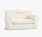 Open Box: Anywhere Flipout Sofa Lounger Slipcover Only - Cream Sherpa